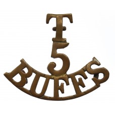 5th Territorial Bn. East Kent Regiment (T/5/BUFFS) Shoulder Title