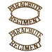 Pair of Parachute Regiment (PARACHUTE/REGIMENT) Shoulder Titles