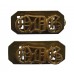 Pair of 1st Queen's Dragoon Guards (QDG) Shoulder Titles
