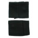 Pair of Royal Irish Regiment (ROYAL IRISH) Black Anodised (Staybrite) Shoulder Titles