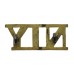 Northamptonshire Imperial Yeomanry (N.I.Y.) Shoulder Title