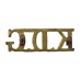 1st King's Dragoon Guards (K.D.G.) Shoulder Title