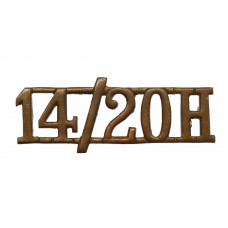 14th/20th Hussars (14/20H) Shoulder Title