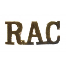 Royal Armoured Corps (R.A.C.) Shoulder Title
