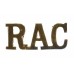 Royal Armoured Corps (R.A.C.) Shoulder Title