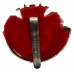 Duke of Cornwall's Light Infantry Anodised (Staybrite) Cap Badge