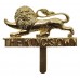 King's Own (Royal Lancaster) Regiment Anodised (Staybrite) Cap Badge
