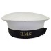 Royal Navy Sailors Hat with HMS Cap Tally