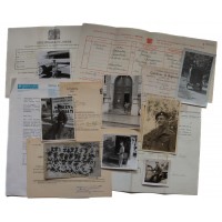 Collection of Original Photographs and Paperwork relating to BBC War Correspondent, Alexander Robb