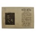 WW2 Italian Resistance Member Death Card - James Catellani