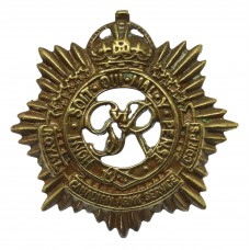 George VI Royal Canadian Army Service Corps Cap Badge