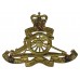 Royal New Zealand Artillery Cap Badge - Queen's Crown