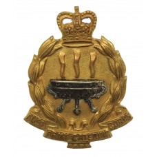 Australian Army Catering Corps Hat Badge - Queen's Crown