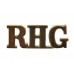 Royal Horse Guards (RHG) Shoulder Title