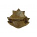East Yorkshire Regiment Brass & Enamel Sweetheart Brooch/Lapel Badge