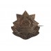 East Yorkshire Regiment Rose Gold Plated Sterling Silver Sweetheart Brooch