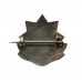 East Yorkshire Regiment Rose Gold Plated Sterling Silver Sweetheart Brooch
