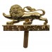 King's Own (Royal Lancaster) Regiment Anodised (Staybrite) Cap Badge