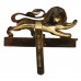 King's Own (Royal Lancaster) Regiment Anodised (Staybrite) Cap Badge
