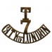 7th (City of London) Battalion London Regiment (T/7/CITY OF LONDON) Shoulder Title