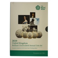 Royal Mint 2019 United Kingdom Brilliant Uncirculated Annual Coin Set