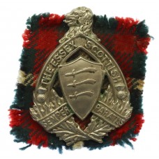 Canadian The Essex Scottish Cap Badge