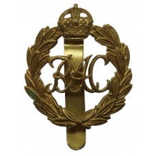 Royal Armoured Corps (R.A.C.) Cap Badge - King's Crown (1st Pattern)