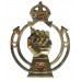 Royal Armoured Corps (R.A.C.) Cap Badge - King's Crown 