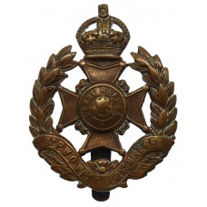 7th Bn. (Leeds Rifles) PWO West Yorkshire Regiment Cap Badge - King's Crown
