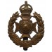 7th Bn. (Leeds Rifles) PWO West Yorkshire Regiment Cap Badge - King's Crown
