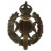 7th Bn. (Leeds Rifles) PWO West Yorkshire Regiment Cap Badge - King's Crown