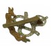 South Staffordshire Regiment Cap Badge - King's Crown
