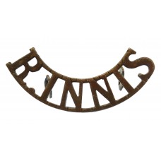 Royal Inniskilling Fusiliers (R.INNIS) Shoulder Title  c.1908-191