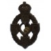 Royal Electrical & Mechanical Engineers (R.E.M.E.) WW2 Plastic Economy Cap Badge
