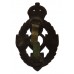Royal Electrical & Mechanical Engineers (R.E.M.E.) WW2 Plastic Economy Cap Badge