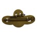 Royal Air Force (R.A.F.) Anodised (Staybrite) Officer's Field Service Cap Badge - Queen's Crown