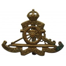 Royal Artillery Cap Badge - King's Crown