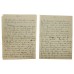 Small lot of WW2 Home Front Letters to Miss E. Russell