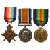 WW1 1914-15 Star Medal Trio - S.Sjt. R. Isherwood, Royal Artillery