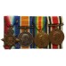 WW1 1914-15 Star, British War Medal, Victory Medal and Special Constabulary Long Service Medal Group of Four - Sjt. G.F. Smith, Royal Artillery