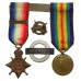 WW1 1914 Mons Star and Victory Medal - Sjt. R. Millington, Royal Horse Artillery and London Transport