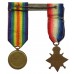 WW1 1914 Mons Star and Victory Medal - Sjt. R. Millington, Royal Horse Artillery and London Transport
