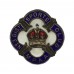 Metropolitan Police Athletics Association (M.P.A.A.) No.3 District Sports Club Enamelled Lapel Badge - King's Crown