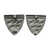 Pair of West Sussex Police Collar Badges