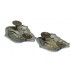Pair of Leeds City Police Collar Badges