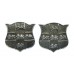 Pair of York City Police Collar Badges