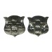Pair of York City Police Collar Badges