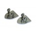 Pair of Leicestershire Constabulary Collar Badges