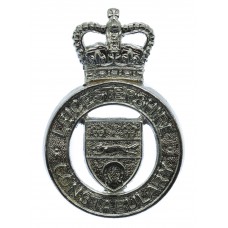 Leicestershire Constabulary Cap Badge - Queen's Crown