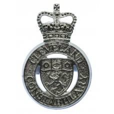 Cleveland Constabulary Cap Badge - Queen's Crown